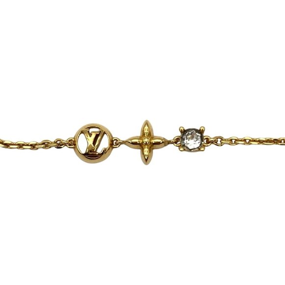 LOUIS VUITTON Gold Charm Bracelet - Picture 5 of 7